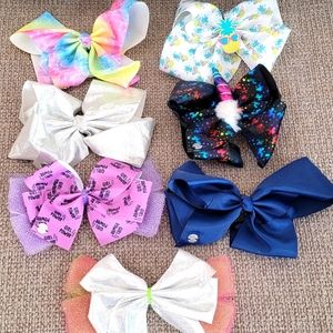 7 Like New JoJo Siwa Hairbows!